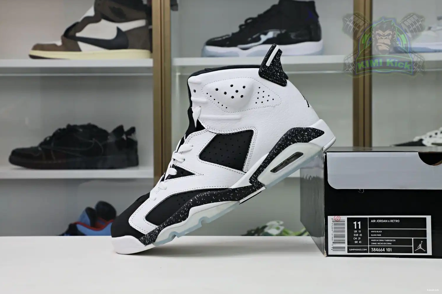 Jordan Retro 6 Oreo Jordan Kimikick Air 0501
